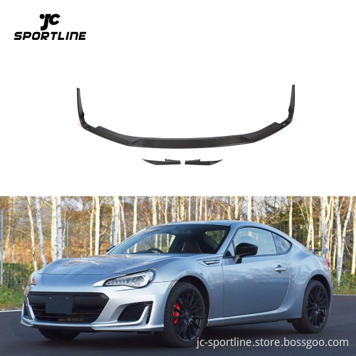 Carbon Fiber Front Splitter for Subaru BRZ 2017-2020